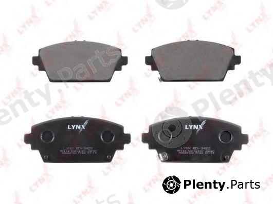  LYNXauto part BD3422 Brake Pad Set, disc brake