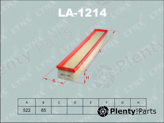  LYNXauto part LA1214 Air Filter