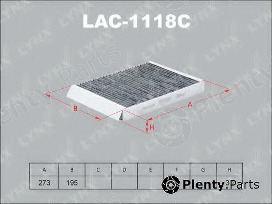  LYNXauto part LAC-1118C (LAC1118C) Filter, interior air