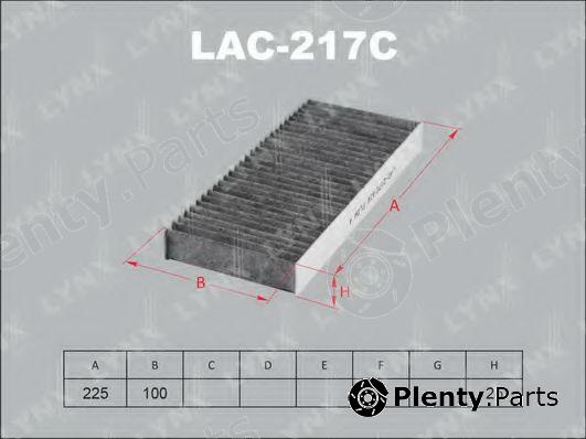  LYNXauto part LAC217C Filter, interior air