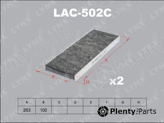  LYNXauto part LAC502C Filter, interior air