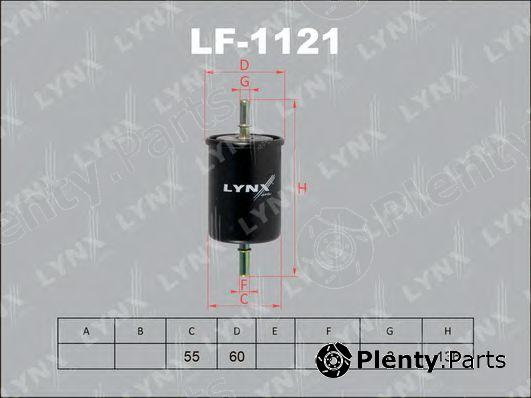  LYNXauto part LF1121 Fuel filter