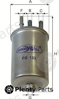  GOODWILL part FG132 Fuel filter