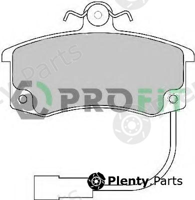  PROFIT part 5000-1325 (50001325) Brake Pad Set, disc brake