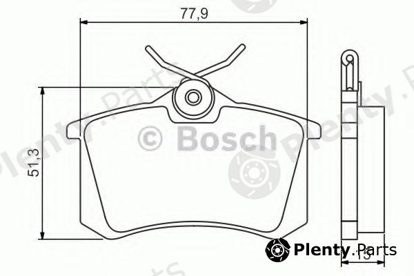  BOSCH part 0986495226 Brake Pad Set, disc brake