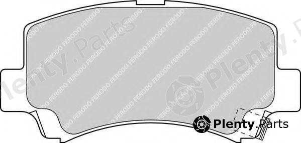  FERODO part FDB1421 Brake Pad Set, disc brake