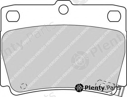  FERODO part FDB1570 Brake Pad Set, disc brake