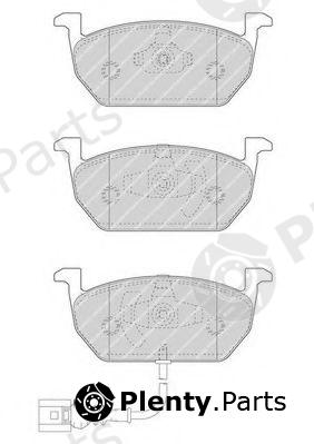  FERODO part FDB4454 Brake Pad Set, disc brake
