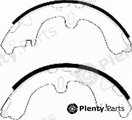  FERODO part FSB321 Brake Shoe Set