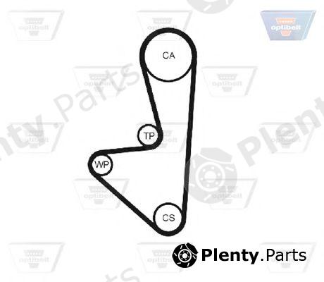  OPTIBELT part ZRK1110 Timing Belt