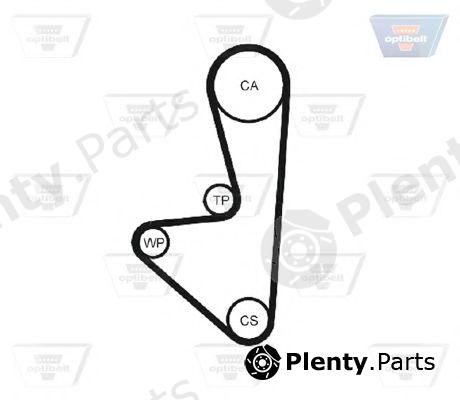  OPTIBELT part ZRK1118 Timing Belt