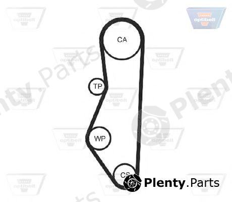  OPTIBELT part ZRK1123 Timing Belt