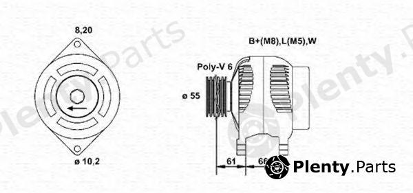  MAGNETI MARELLI part MAR5649 Alternator