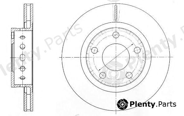  ROADHOUSE part 61363.10 (6136310) Brake Disc