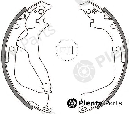  REMSA part 4648.00 (464800) Brake Shoe Set