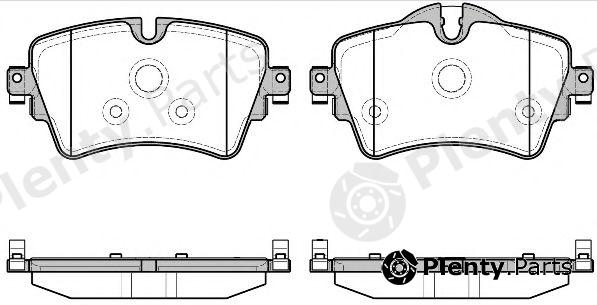  REMSA part 1599.08 (159908) Brake Pad Set, disc brake