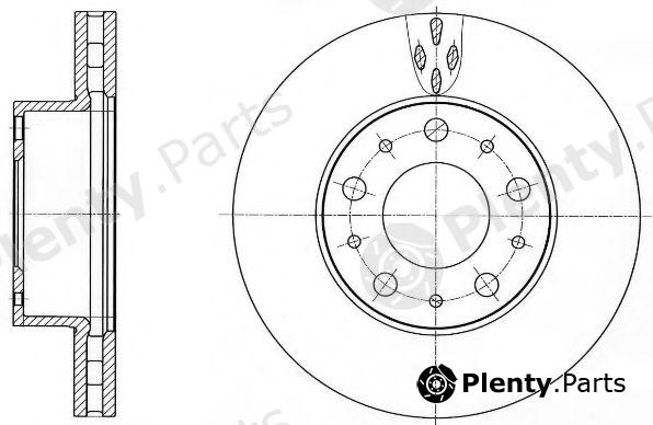  REMSA part 61015.10 (6101510) Brake Disc