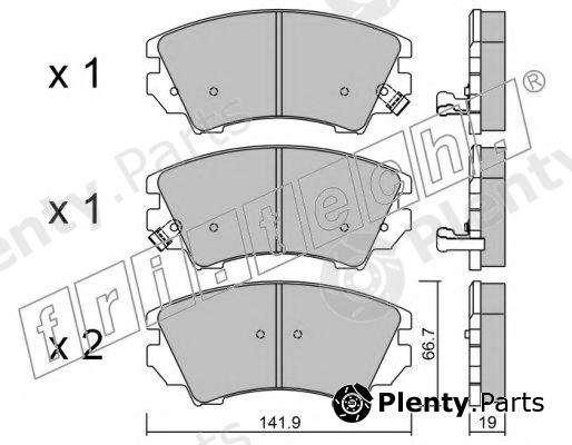 fri.tech. part 859.0 (8590) Brake Pad Set, disc brake