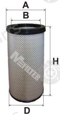  MFILTER part A8045/1 (A80451) Secondary Air Filter