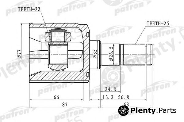  PATRON part PCV1003 Joint Kit, drive shaft