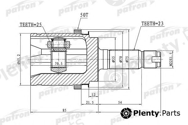  PATRON part PCV1338 Joint Kit, drive shaft