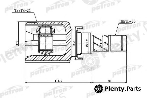  PATRON part PCV1388 Joint Kit, drive shaft