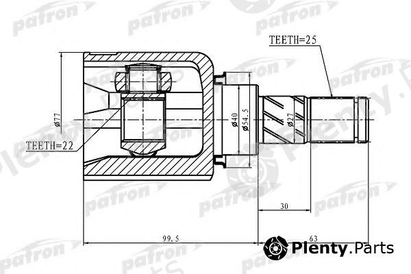  PATRON part PCV1405 Joint Kit, drive shaft