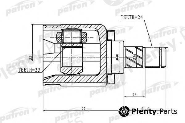  PATRON part PCV1412 Joint Kit, drive shaft