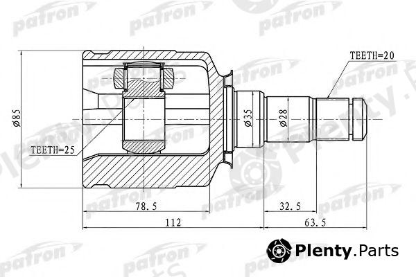  PATRON part PCV1437 Joint Kit, drive shaft