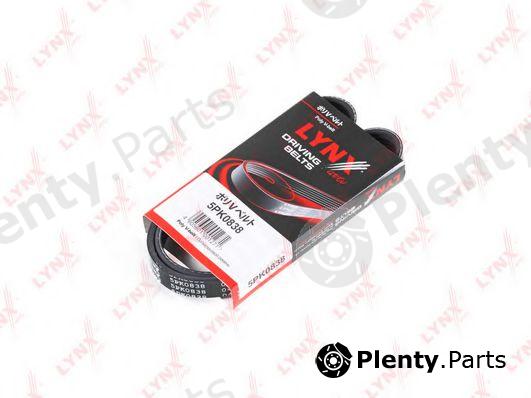  LYNXauto part 5PK0838 V-Ribbed Belts
