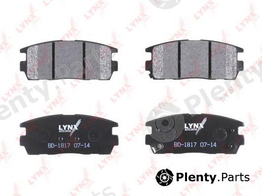  LYNXauto part BD-1817 (BD1817) Brake Pad Set, disc brake