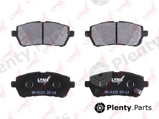  LYNXauto part BD-5123 (BD5123) Brake Pad Set, disc brake