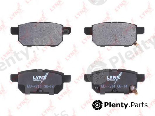  LYNXauto part BD-7314 (BD7314) Brake Pad Set, disc brake