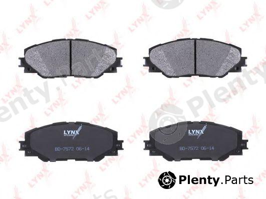  LYNXauto part BD-7572 (BD7572) Brake Pad Set, disc brake