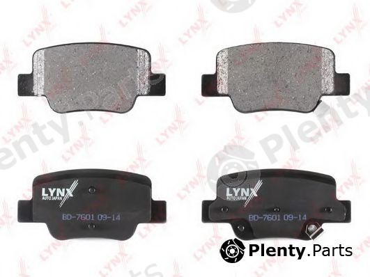  LYNXauto part BD-7601 (BD7601) Brake Pad Set, disc brake