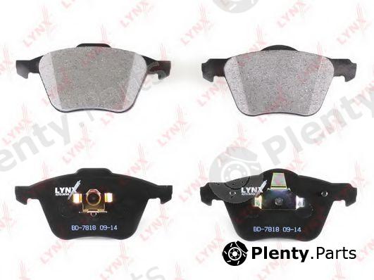  LYNXauto part BD-7818 (BD7818) Brake Pad Set, disc brake