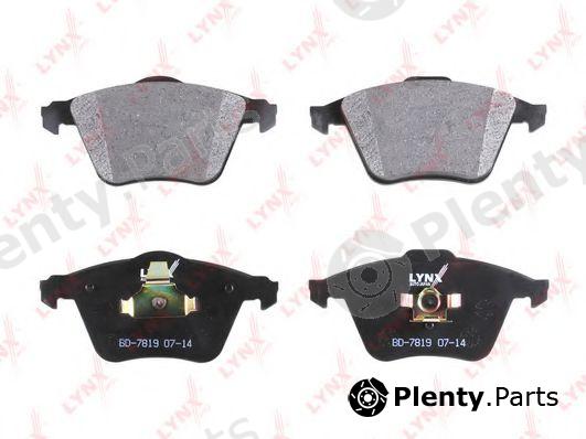  LYNXauto part BD-7819 (BD7819) Brake Pad Set, disc brake