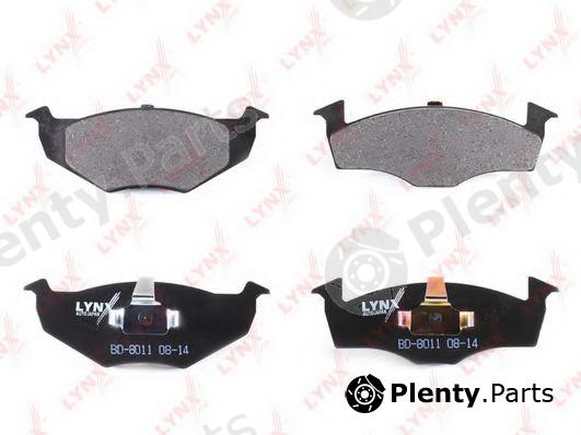  LYNXauto part BD-8011 (BD8011) Brake Pad Set, disc brake