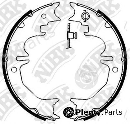  NiBK part FN0642 Brake Shoe Set, parking brake