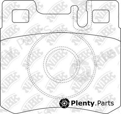  NiBK part PN0006 Brake Pad Set, disc brake