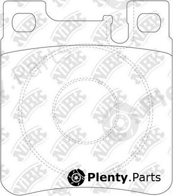  NiBK part PN0030 Brake Pad Set, disc brake