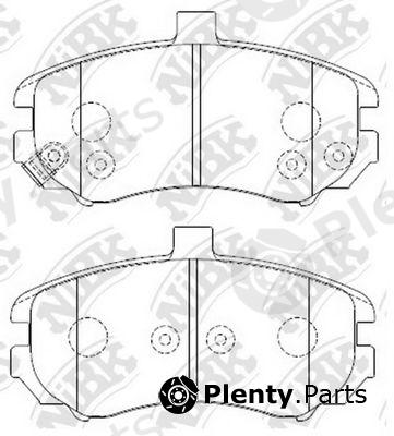  NiBK part PN0419 Brake Pad Set, disc brake
