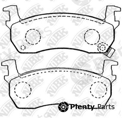  NiBK part PN2131 Brake Pad Set, disc brake