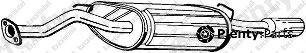  BOSAL part 115-323 (115323) End Silencer