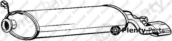  BOSAL part 135-217 (135217) End Silencer