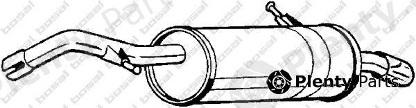  BOSAL part 135-043 (135043) End Silencer