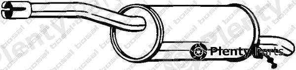  BOSAL part 200-005 (200005) End Silencer