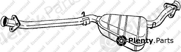  BOSAL part 281-739 (281739) Middle Silencer