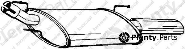  BOSAL part 154-327 (154327) End Silencer