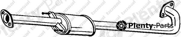  BOSAL part 282-745 (282745) Middle Silencer
